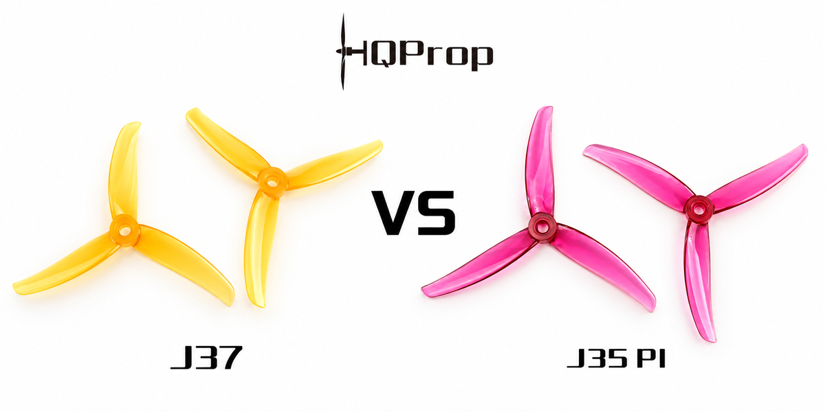 HQProp J35 vs J37: Which Props Should a Beginner Run